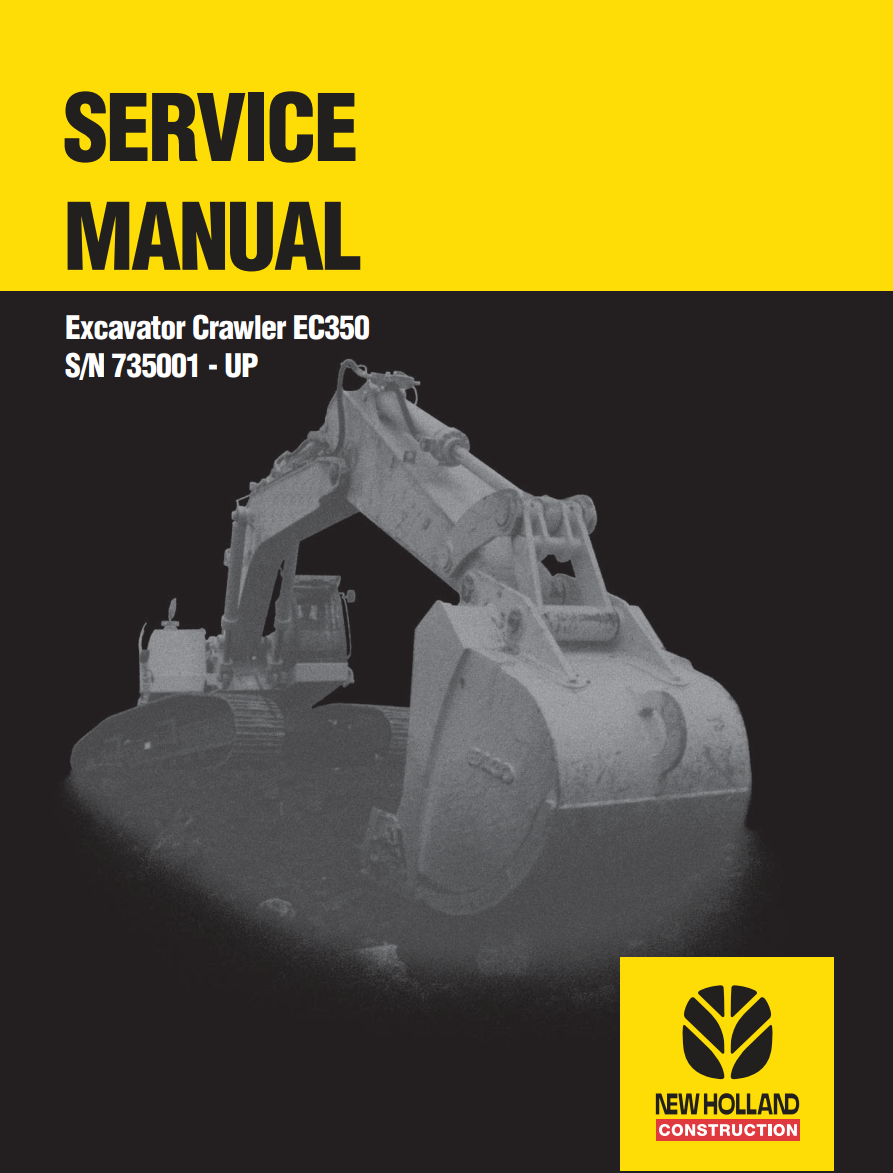 NEW HOLLAND EC350 CRAWLER EXCAVATOR
