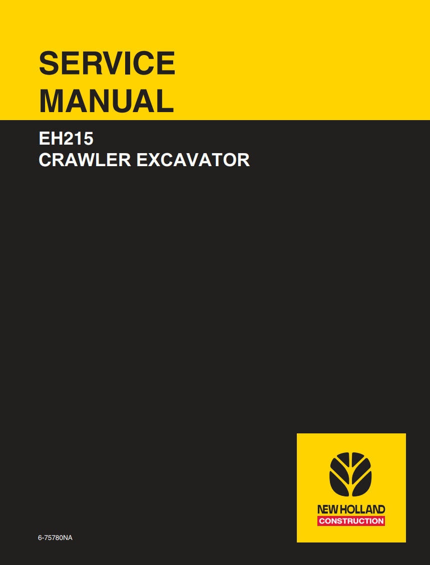 NEW HOLLAND EH215 CRAWLER EXCAVATOR