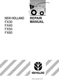 NEW HOLLAND FX30 FX40 FX50 FX60 