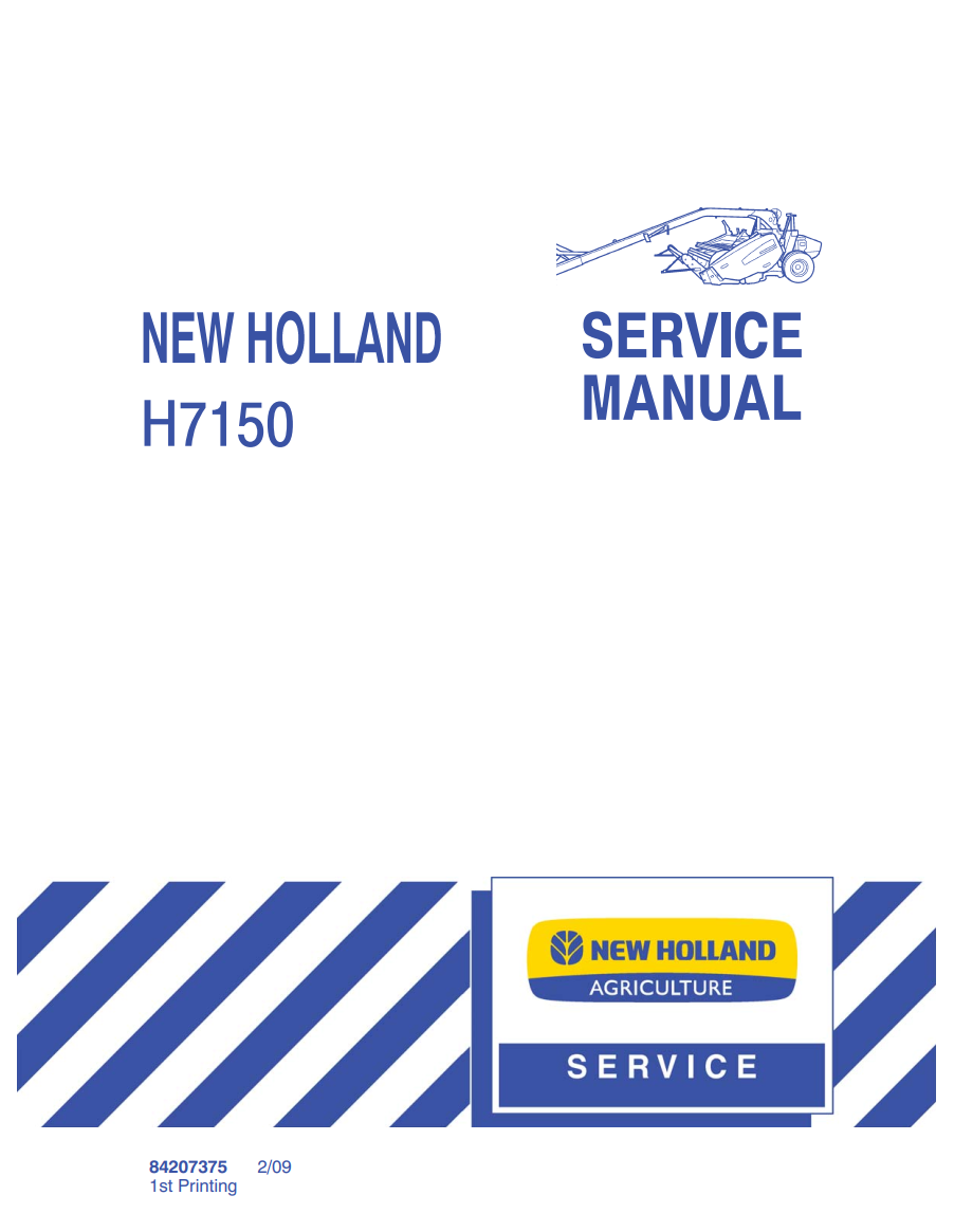 NEW HOLLAND H7150 DISC MOWER