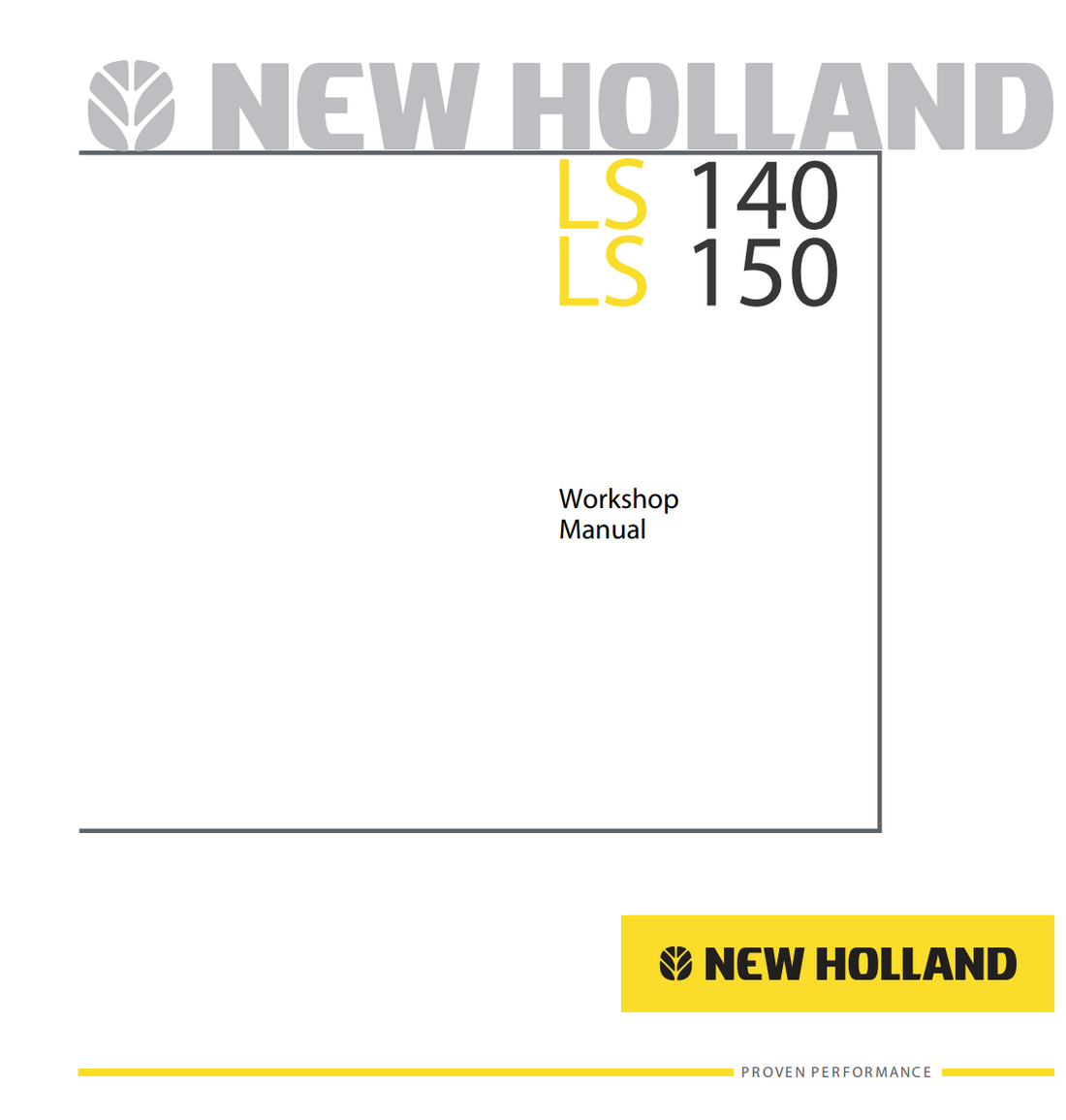 NEW HOLLAND LS140 LS150