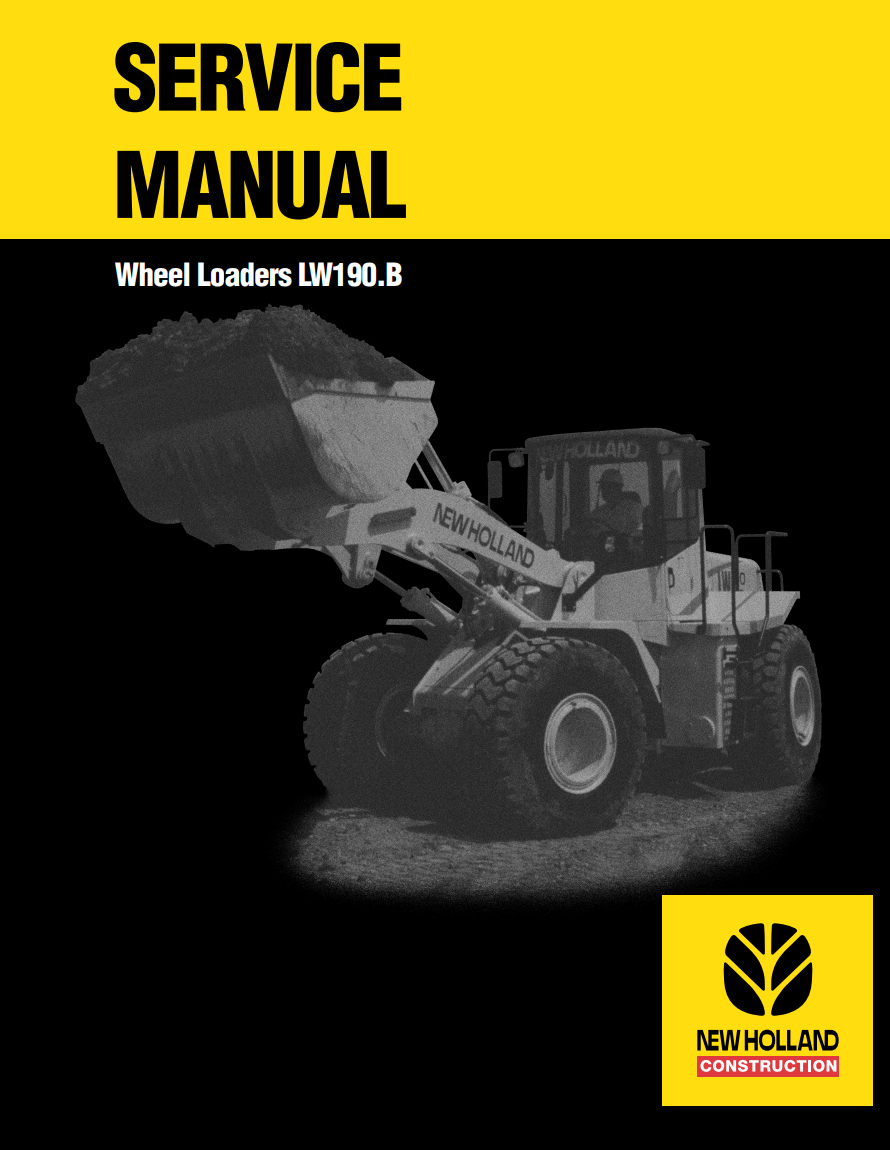 NEW HOLLAND LW190.B WHEEL LOADER TRACTOR