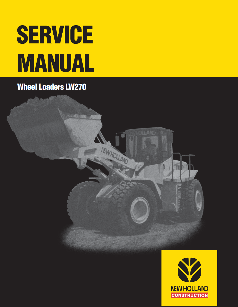 NEW HOLLAND LW270 WHEEL LOADER TRACTOR