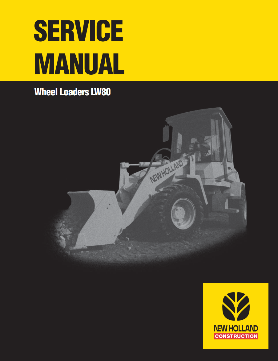 NEW HOLLAND LW80 WHEEL LOADER
