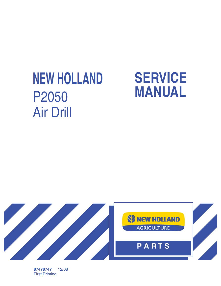 NEW HOLLAND P2050 AIR DRILL