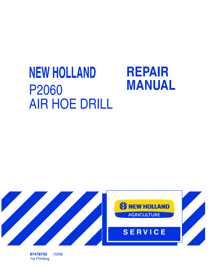 NEW HOLLAND P2050 AIR DRILL