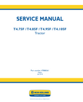 NEW HOLLAND T4.75F T4.85F T4.95F T4.105F T4.75LP T4.85LP T4.95LP T4.105LP