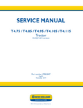 NEW HOLLAND T4.75 T4.85 T4.95 T4.105 T4.115 TRACTOR