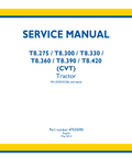 NEW HOLLAND T8.275 T8.300 T8.330 T8.360 T8.390 T8.420 CVT 2013