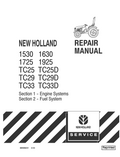 NEW HOLLAND TC25 TC25D TC29 TC29D TC33 TC33D TRACTOR ENGINE