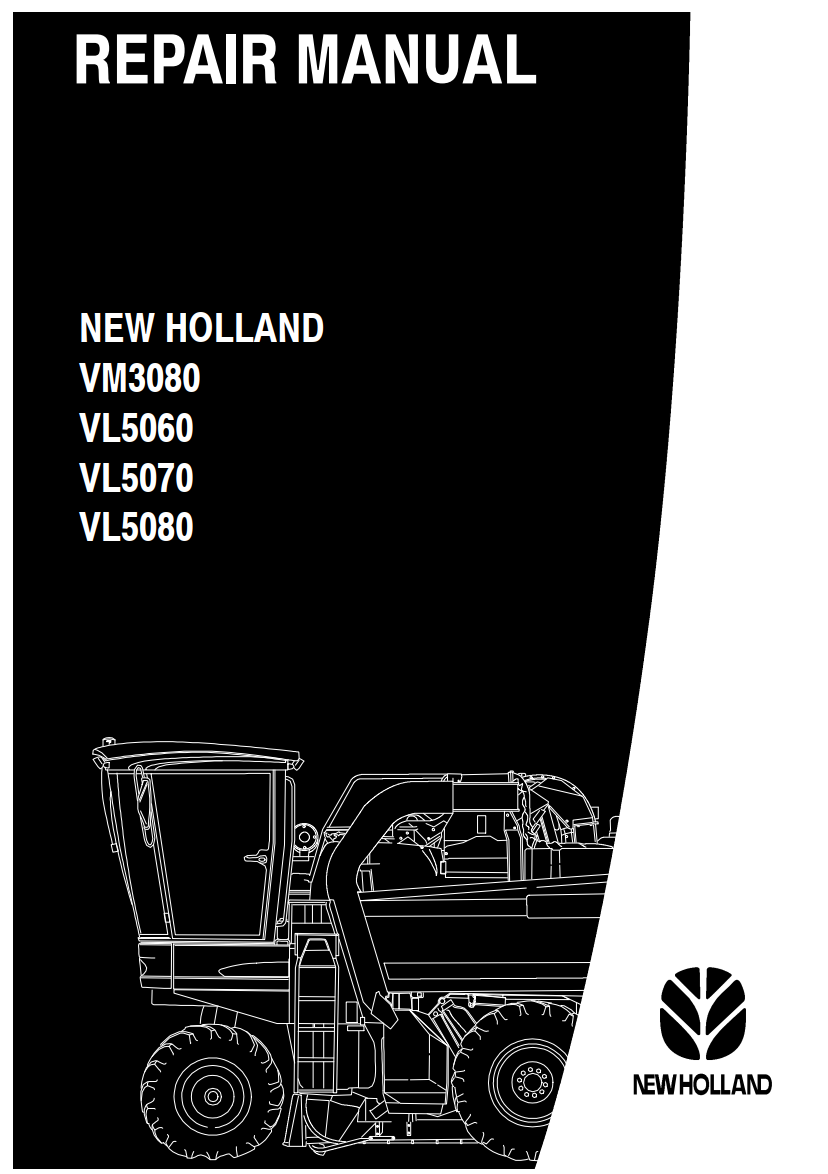 NEW HOLLAND VM3080 VL5060 VL5070 VL5080 GRAPE HARVESTER