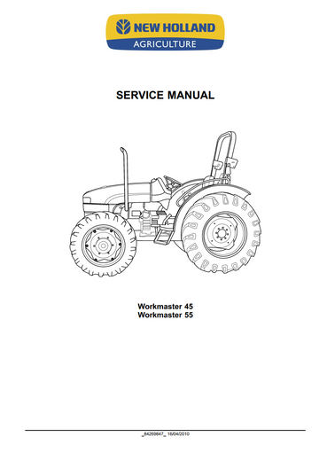 NEW HOLLAND WORKMASTER 45 WORKMASTER 55 TRACTOR