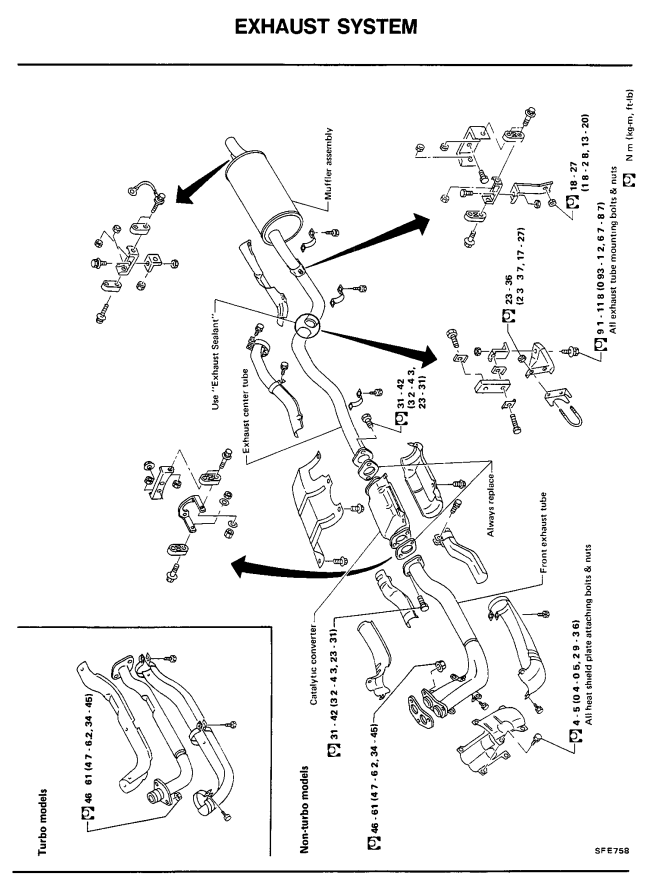 NISSAN 300ZX Z31 3.0L V6 1983 -1989