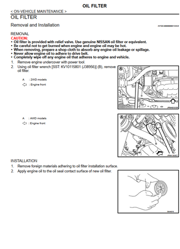 NISSAN INFINITI EX35 J50 SERIES 2007-2009