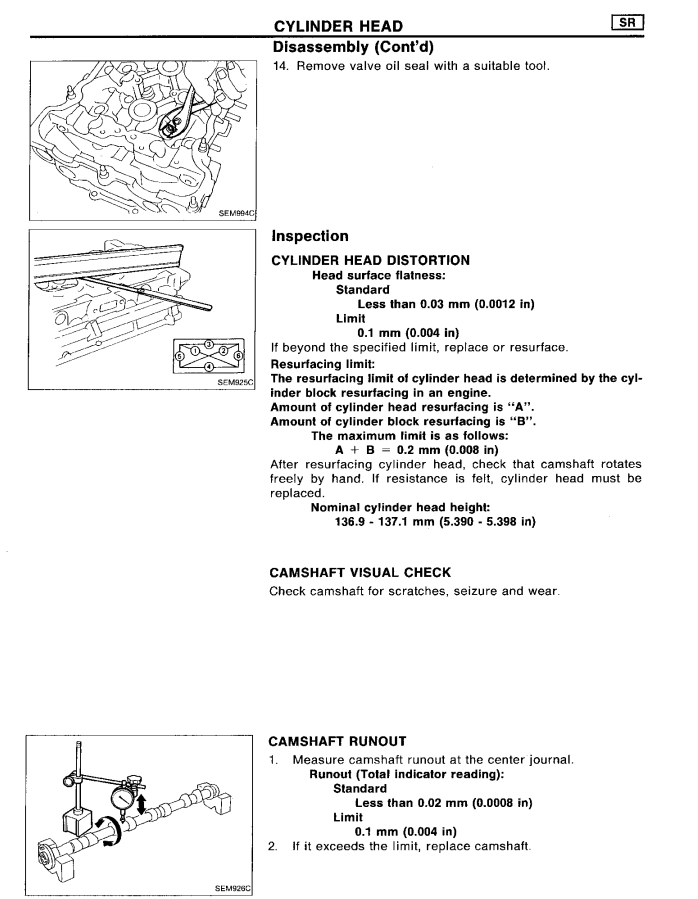NISSAN NX 1.6L 2.0L 1991-1995