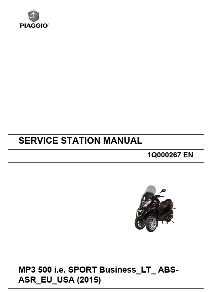 PIAGGIO MP3 500 500ie SCOOTER