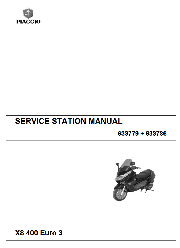 PIAGGIO X8 400 SCOOTER