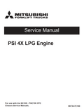 PSI 4X LPG ENGINE MANUAL MANUAL