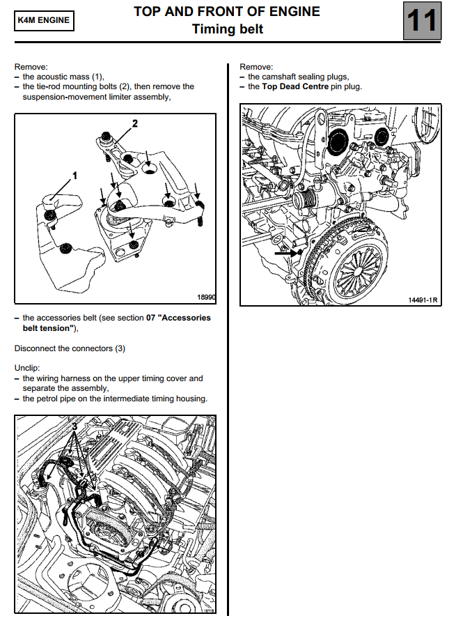 RENAULT LAGUNA II 2 1.6L 1.8L 1.9L 2.0L 3.0L 2001-2007