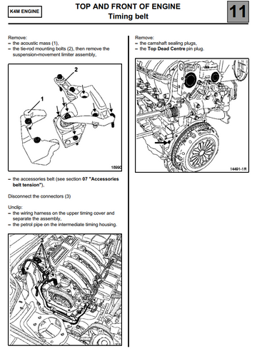 RENAULT LAGUNA II 2 1.6L 1.8L 1.9L 2.0L 3.0L 2001-2007