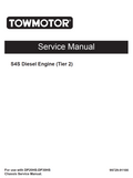 S4S DIESEL ENGINE TIER 2 SERVICE MANUAL