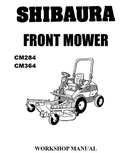 SHIBAURA CM284 CM364 DIESEL ENGINE FRONT MOWER