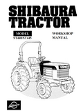 SHIBAURA ST440 ST445 DIESEL COMPACT UTILITY TRACTOR
