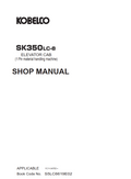 SK350LC-8 ELEVATOR CAB SHOP MANUAL