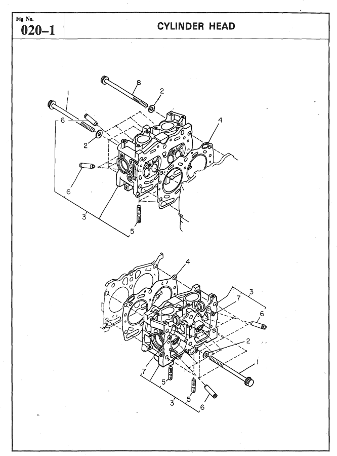 SUBARU LIBERTY LEGACY BC BJ BF 1989-1994