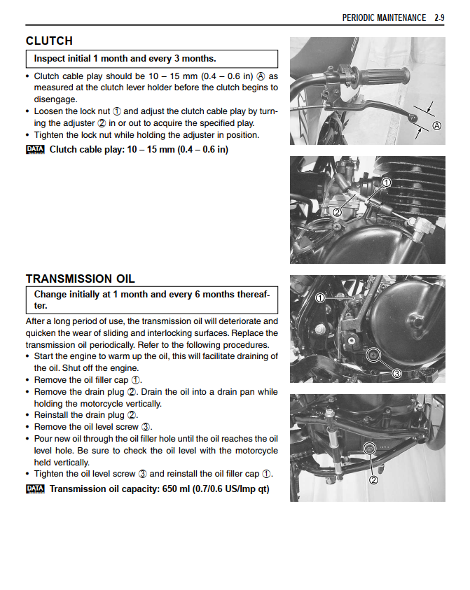 SUZUKI JR80 JR 80 2001-2003 MOTORCYCLE