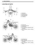 SUZUKI RMZ250 RM-Z250 2007 ONWARD BIKE