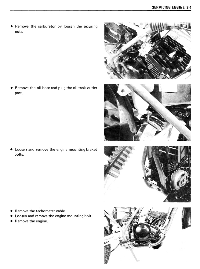 SUZUKI TS50 SERIES TS50W TS50XK MOTORCYCLE