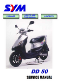 SYM JOLIE DD 50CC SCOOTER