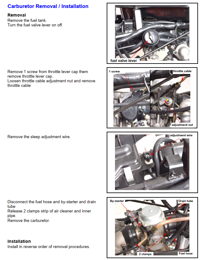 SYM QUAD LANDER 250 300 600 ATV