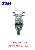 SYM VS125 VS150 VS 125 150 SCOOTER BIKE