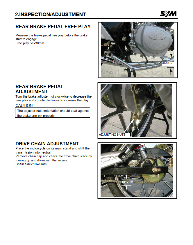 SYM XS125-K XS125 K SCOOTER