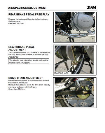 SYM XS125-K XS125 K SCOOTER