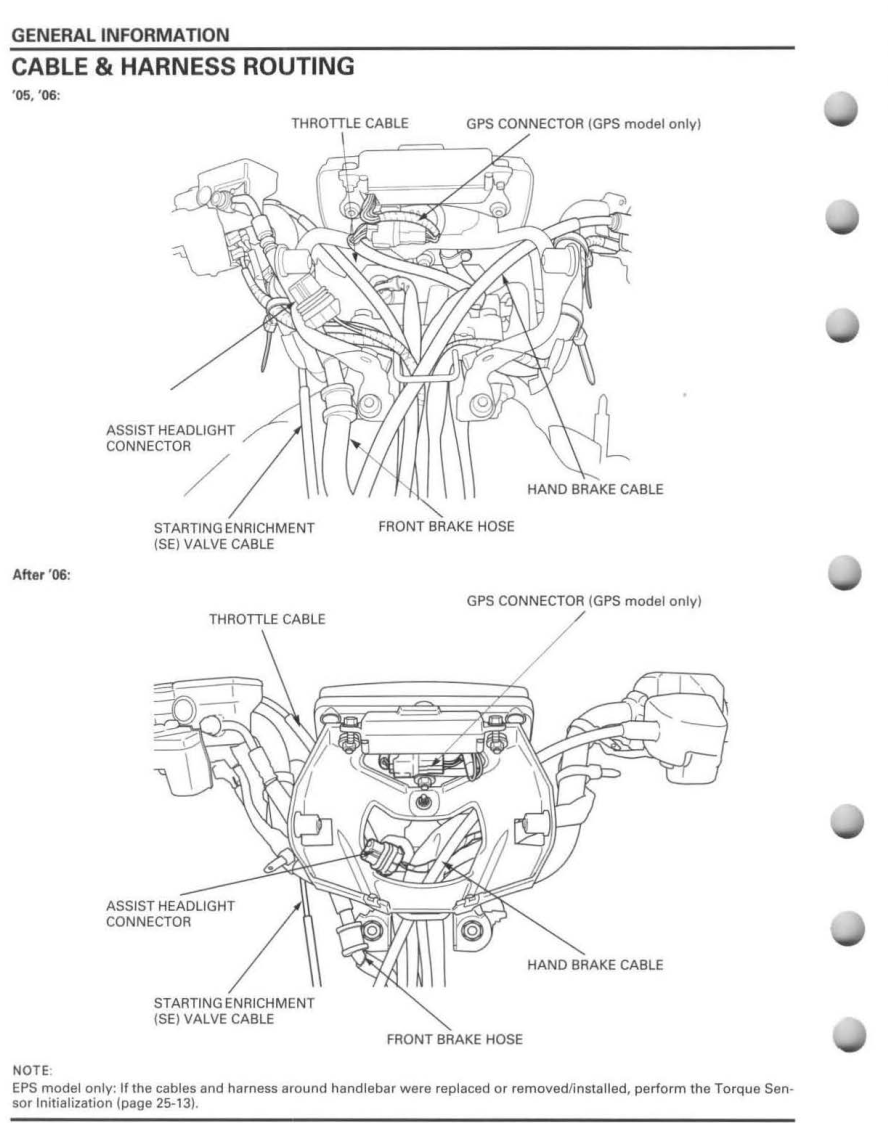 HONDA TRX500 FA FGA FPA 2005-2012 FOREMAN RUBICON ATV