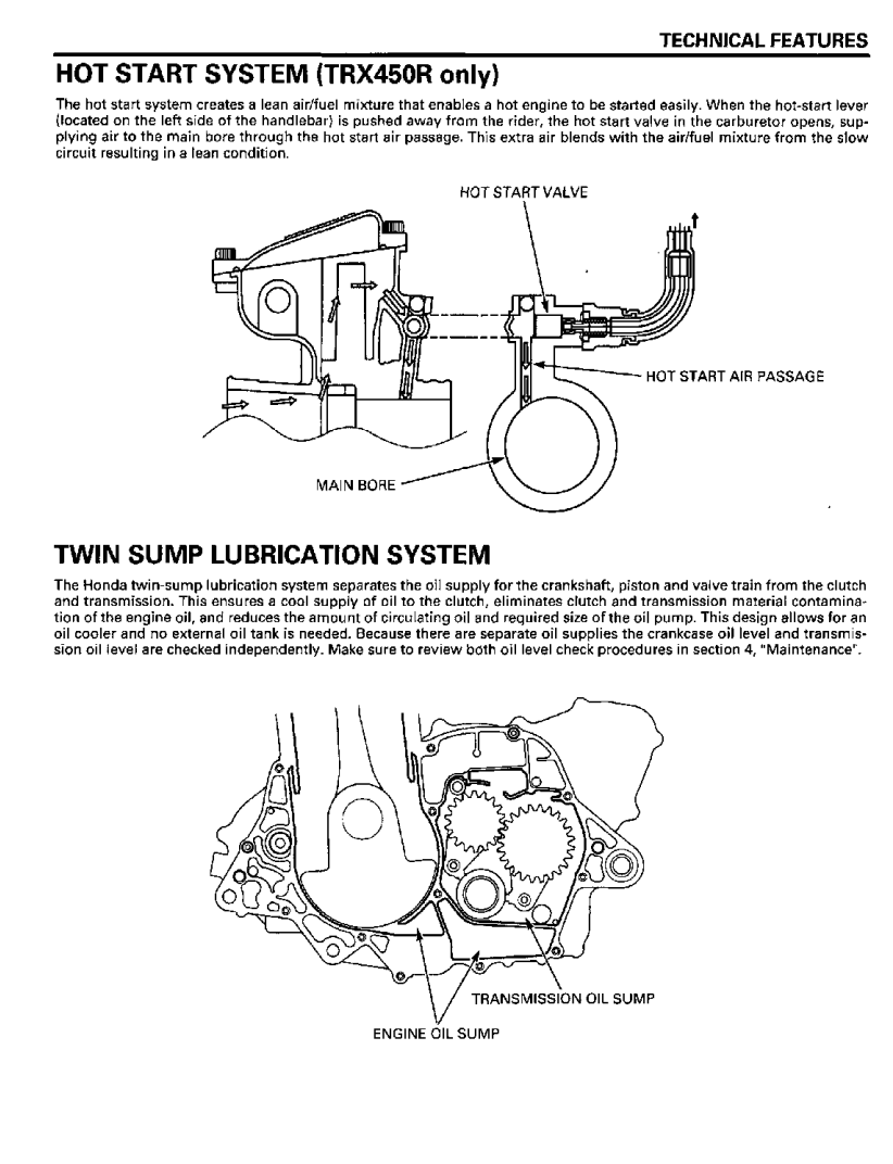 HONDA TRX450R TRX450ER 450CC 2004-2009 ATV