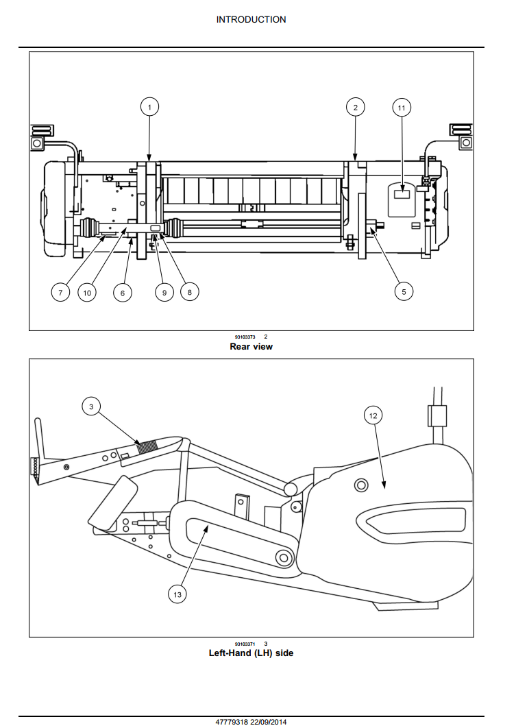 NEW HOLLAND 790CP PICK UP HEADER