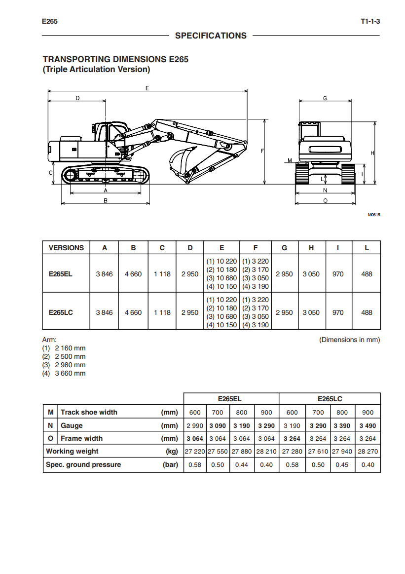 NEW HOLLAND KOBELCO E265 E305 TIER 3 EXCAVATOR