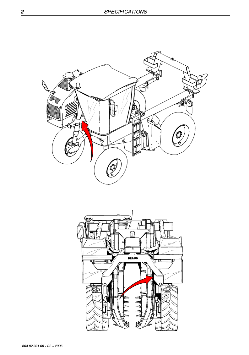 NEW HOLLAND TVL570 VL600 VL610 VL620 VL630 VL640 VL660 VM370 VM460 VN300 GRAPE HARVESTER