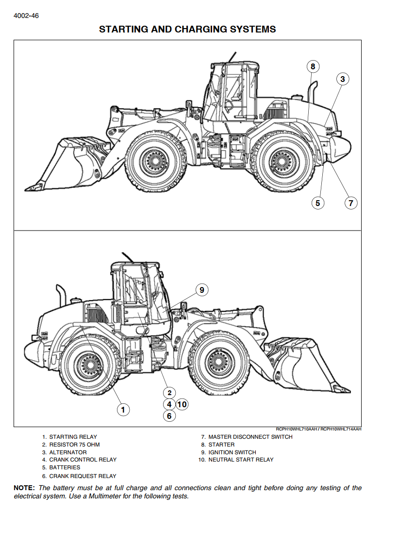 NEW HOLLAND W170C W170 C WHEEL LOADER