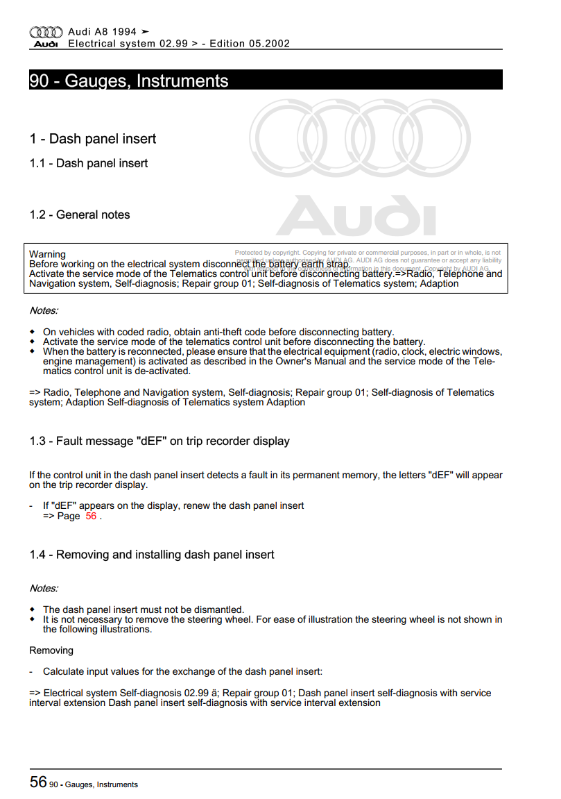 AUDI A8 D2 3.7L 4.2L 1995-2002 WORKSHOP SERVICE REPAIR, WIRING MANUAL