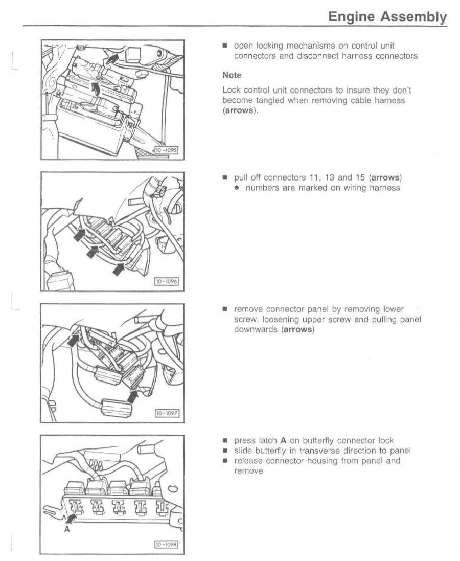 AUDI QUATTRO 3.6L V8 1988-1994