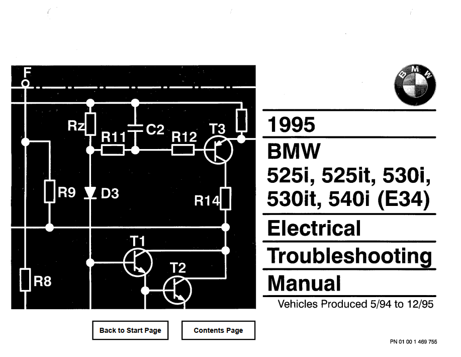 BMW 5 SERIES E34 1989-1995