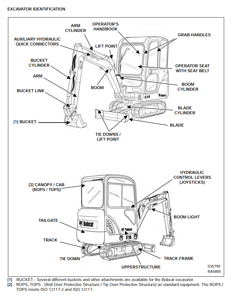 BOBCAT E SERIES E14 COMPACT EXCAVATOR