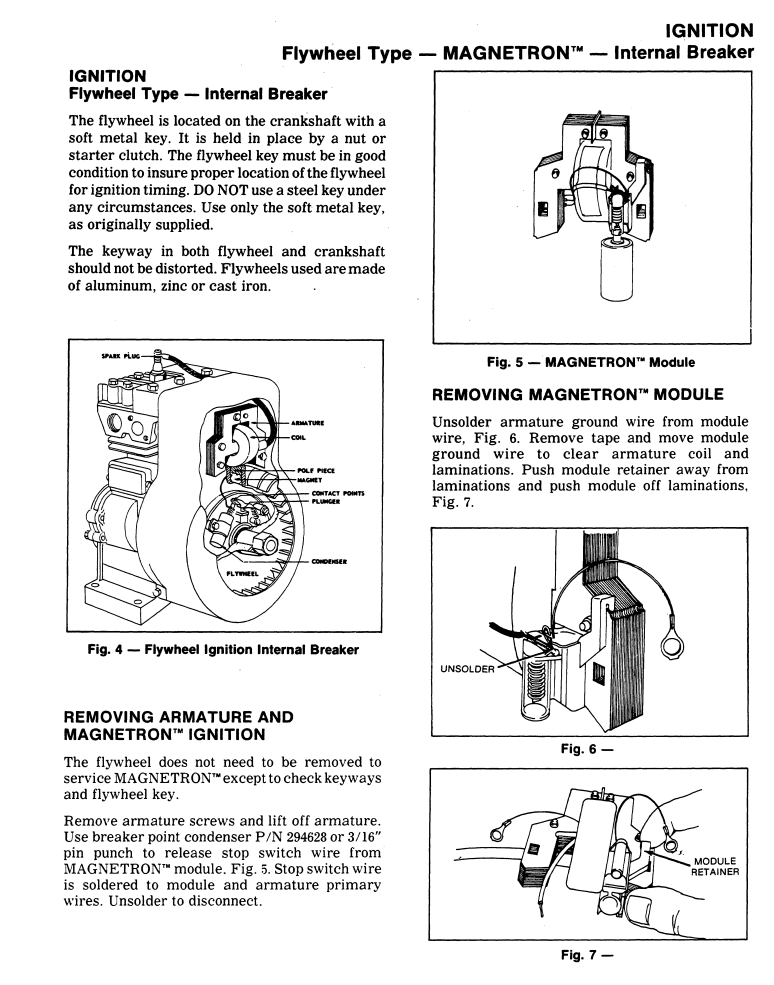 BRIGGS & STRATTON TWIN CYLINDER REPAIR INSTRUCTIONS