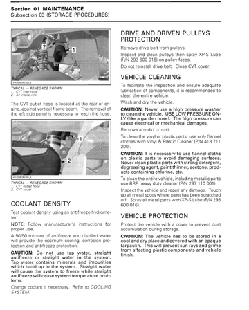 CAN-AM OUTLANDER RENEGADE 2008 ONWARD ATV REPAIR SERVICE MANUAL