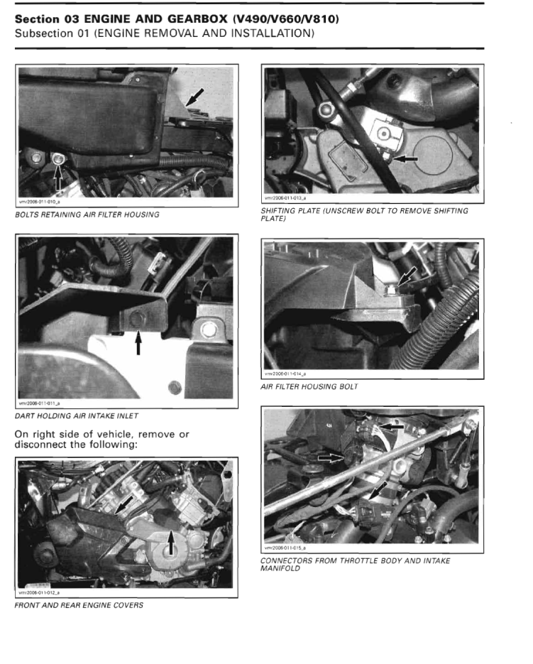 CAN-AM OUTLANDER RENEGADE 2008 ONWARD ATV REPAIR SERVICE MANUAL